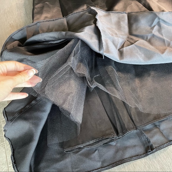 💛 Gunne Sax Black Corset Gown By Jessica McClintock Dress 2 - Picture 11 of 16